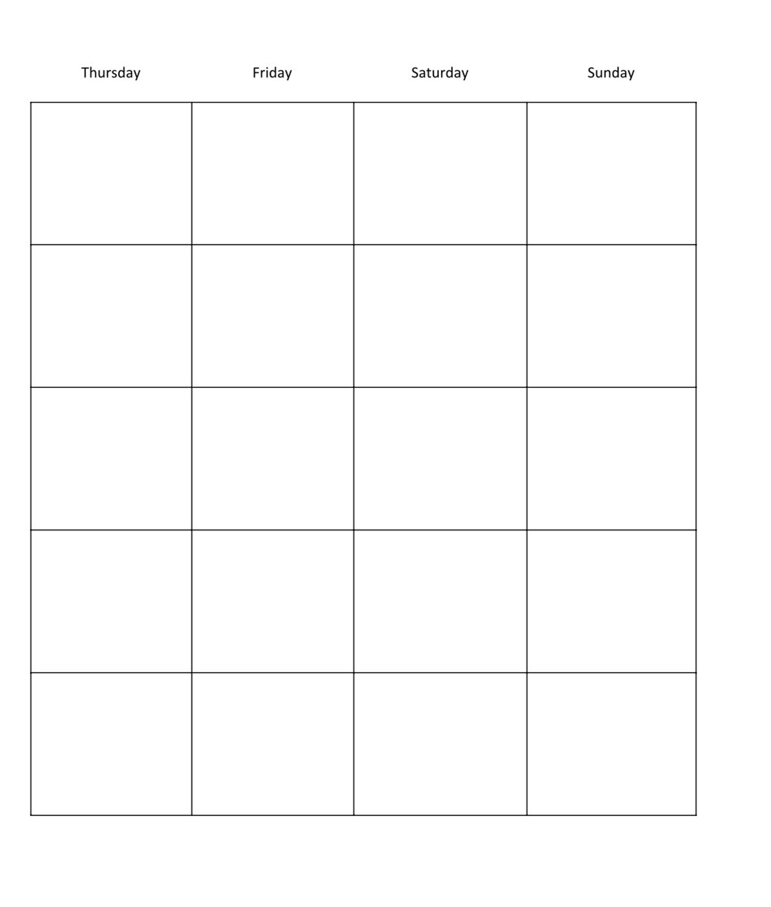 Monthly Calendar on Two Pages DOWNLOAD - Etsy