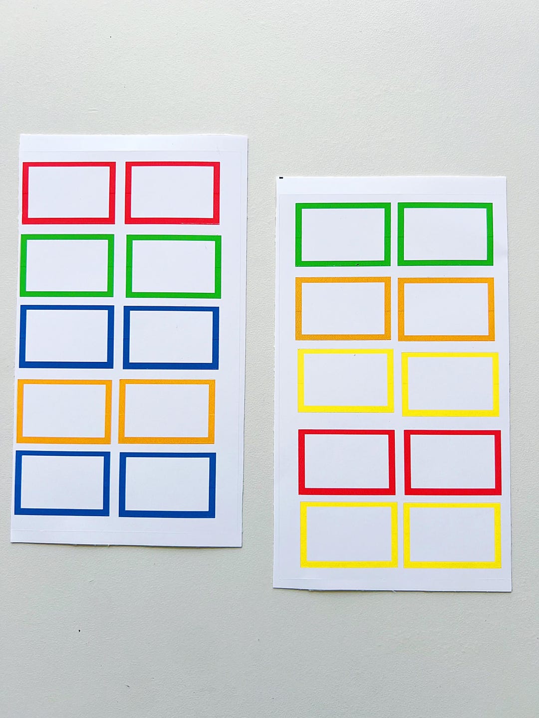 Colorful Box Stickers - Mid-size - Etsy