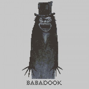 The Babadook Cross Stitch Pattern