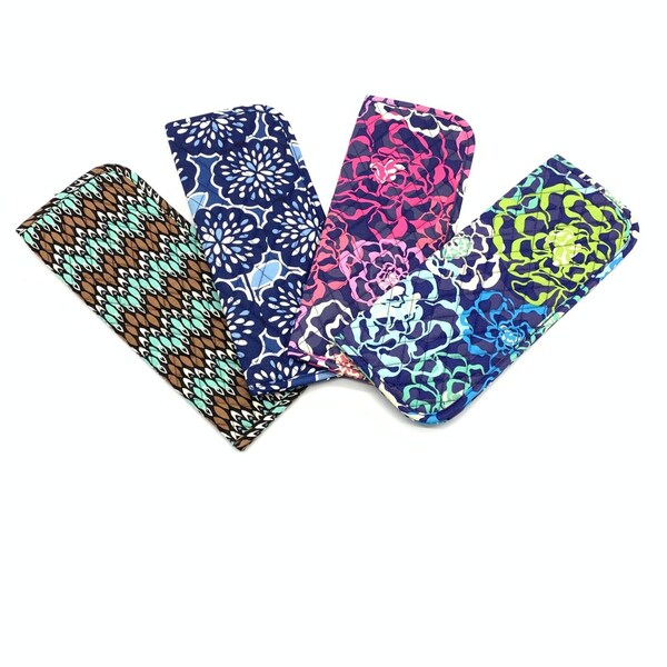 Vera Bradley Curling & Flat Iron Cover -4 Pattern - Perfect Gift