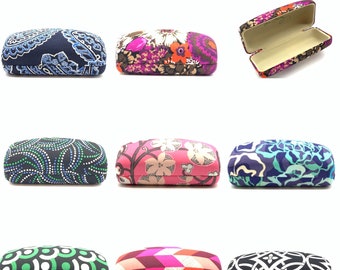 Tradition Abstract Japan Pattern Glasses Case Eyeglasses Hard Shell Storage Spectacle Box 