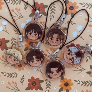 P1Harmony Fall In Love Again Phone Charms
