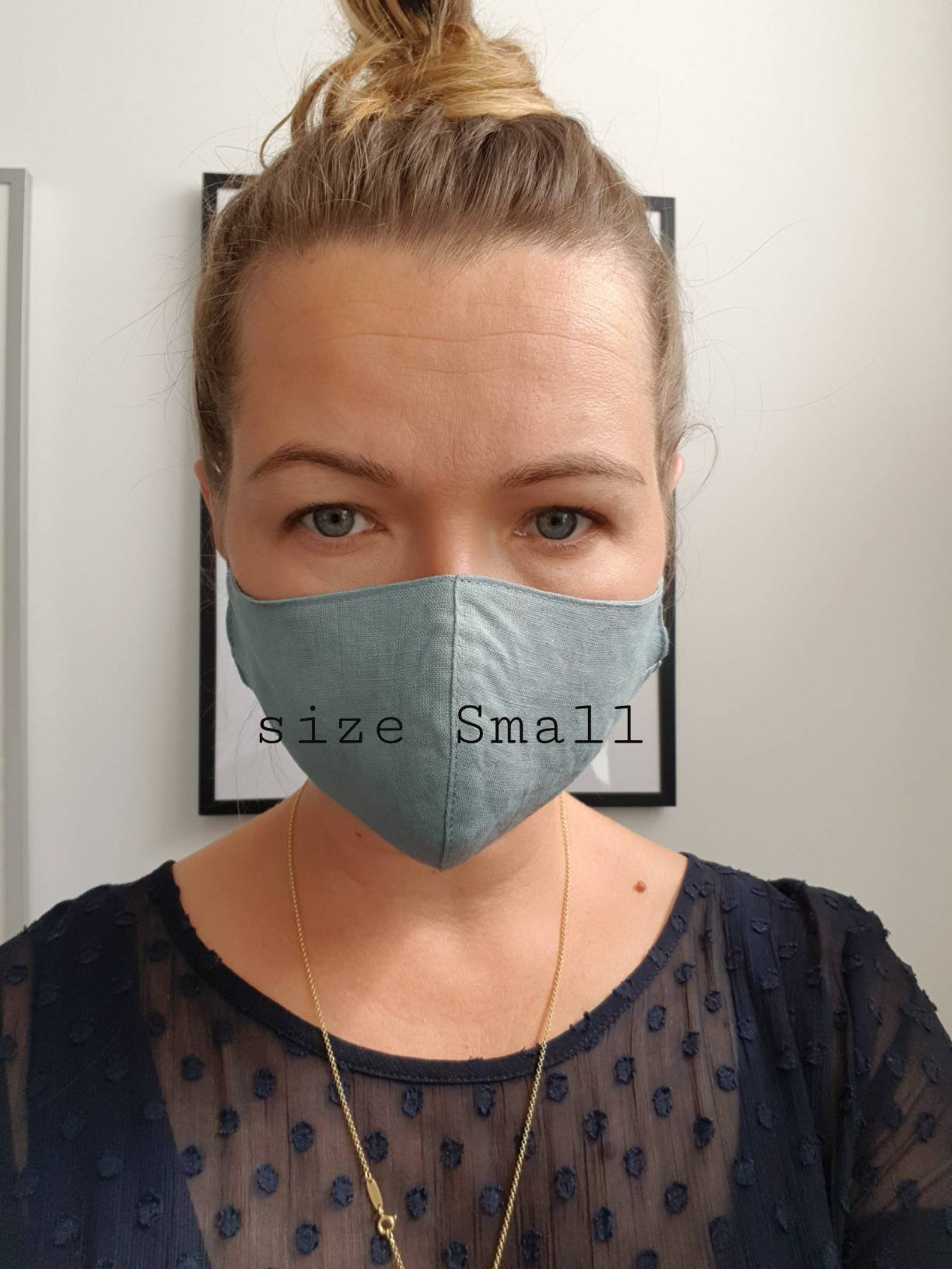 100 Linen Face Mask/ Natural Face Cover Breathable Face Mask/ Etsy UK