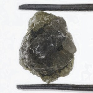 Ruwe losse diamant 4,93 karaat natuurlijke ruwe ongeslepen diamant wit grijze kleur conflictvrije diamanten, Afrikaanse losse onbewerkte diamanten