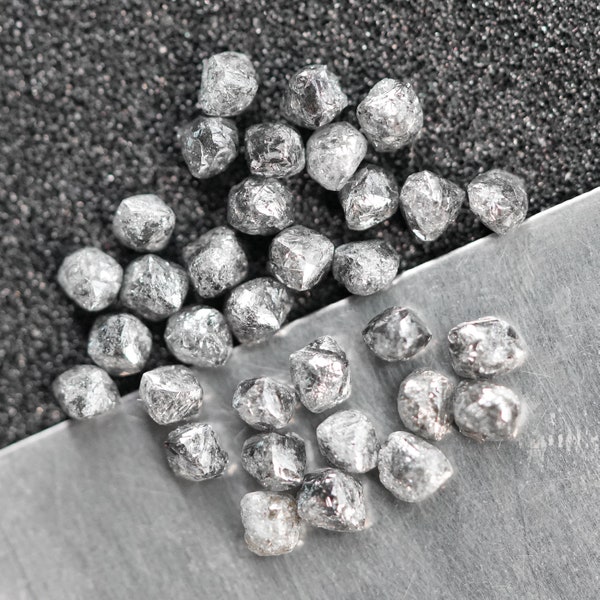 OCTAGON Raw Uncut Loose Diamond / Rough Natural crystal Diamonds By Golkdiam