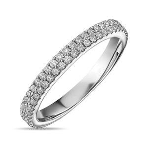 0.53 CT Full Eternity Band, 14k White Gold/Gold/Rose Gold Engagement Band, VVS/DE Lab Grown Diamond Wedding Ring, Gift Ring