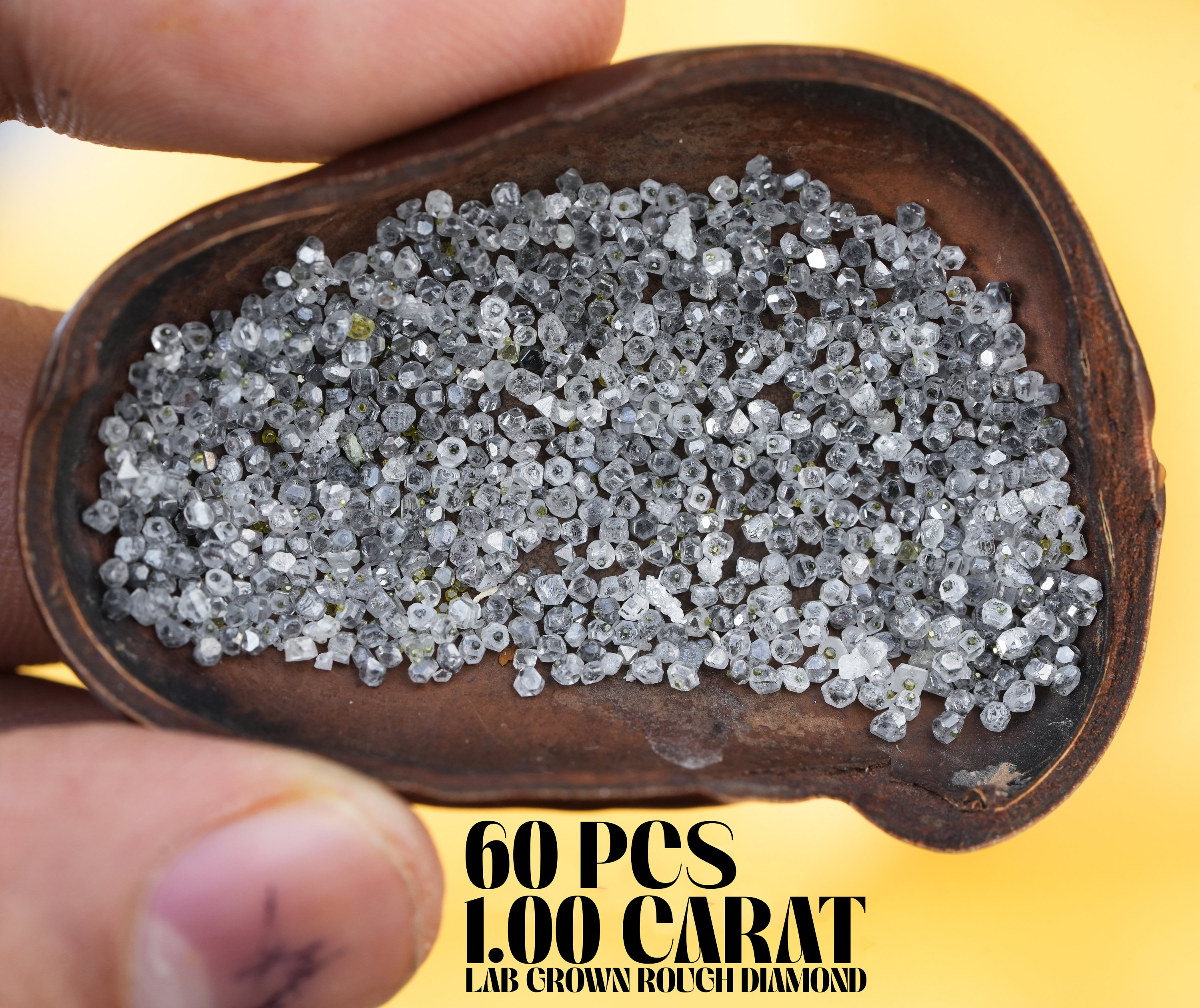 1.00TCW Lab Grown Diamond, Raw Diamond, Cvd Rough Diamond 1.00TCW Lab Grown Diamond, Raw Diamond, Cvd Rough Diamond