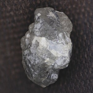 4.01CT Rough Diamond Loose Diamond Grey Raw Diamond , For Diamond Stud, Natural Diamond Ring ,  Uncut Diamond Jewelry, Raw Gemstone ring