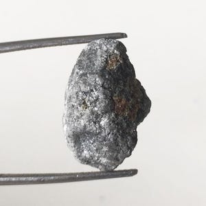 Big 21.86 Ct , Loose Uncut Diamond , Mined Rough Diamond , Unpolished Raw Diamond , Natural Real Diamond , Big Grey Diamond