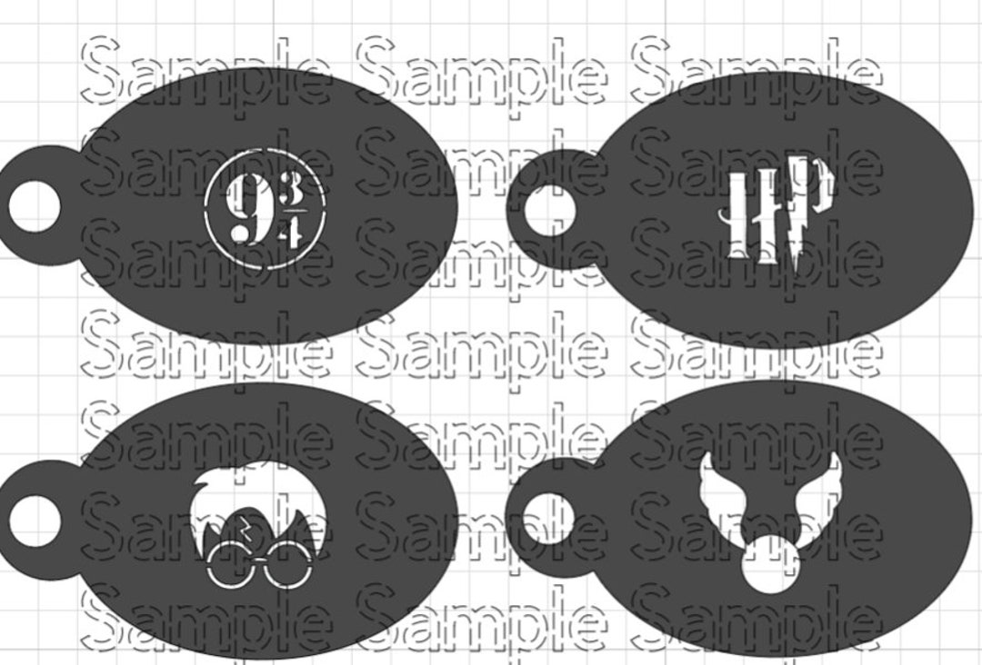 Harry Potter Face Painting STENCILS - Etsy