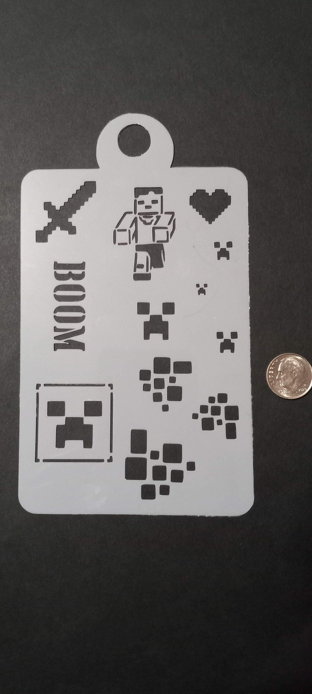 Minecraft Stencil Etsy
