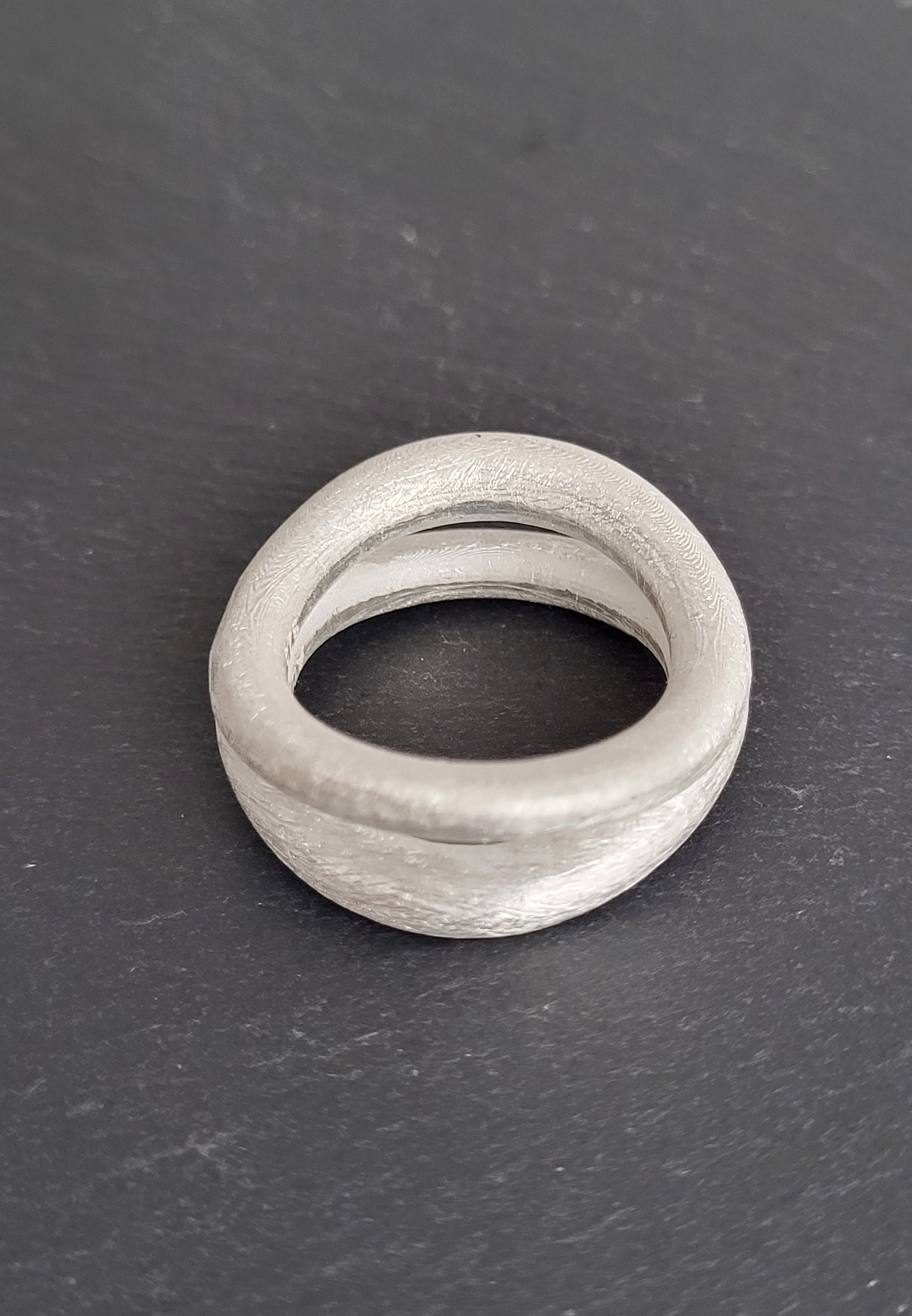 Bague En Argent Massif 925 - Taille 60 (20.0 Mm), Couleur Argenté, Occasion