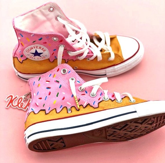 baby pink converse size 5