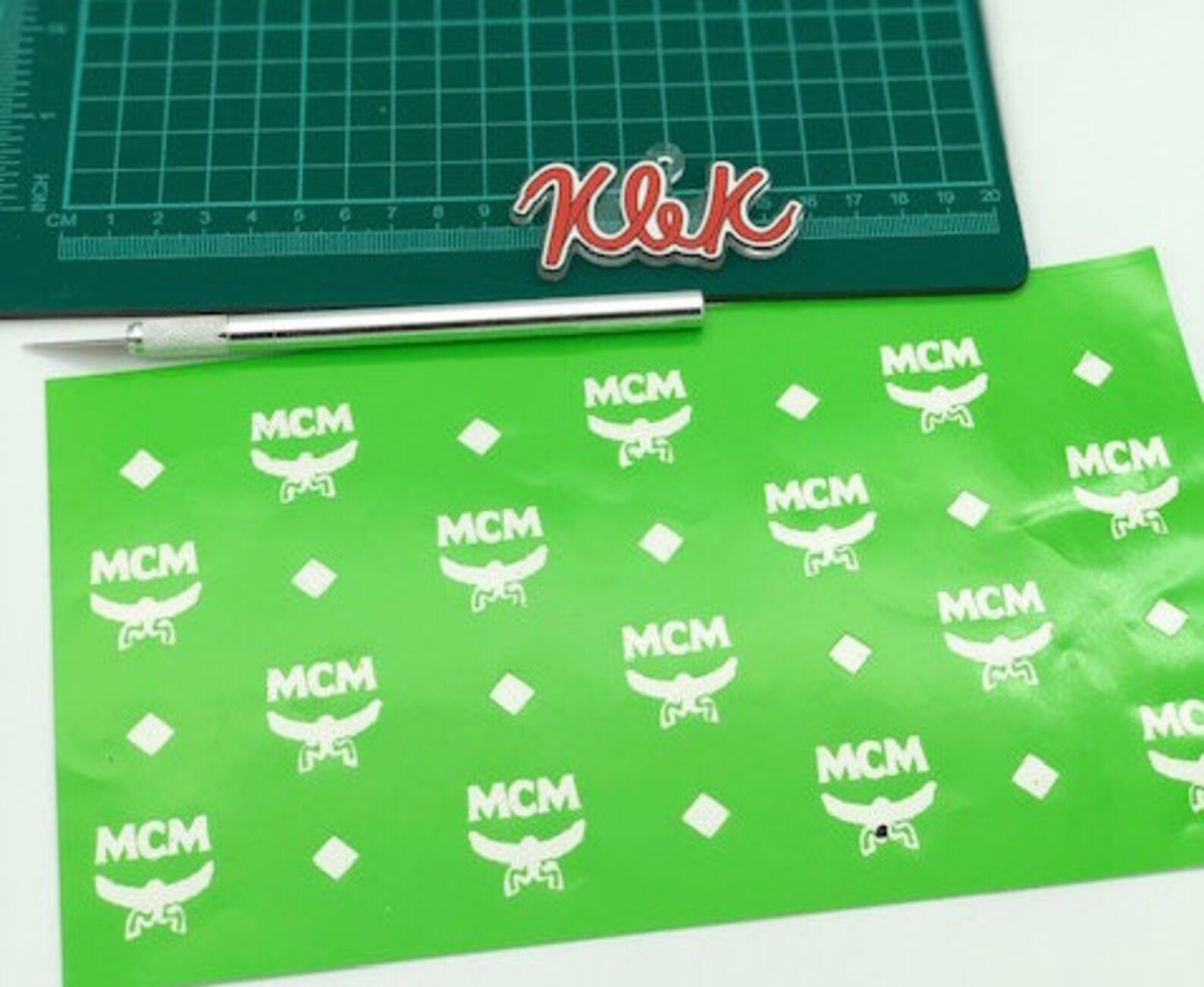 MCM Pattern Stencil | Etsy