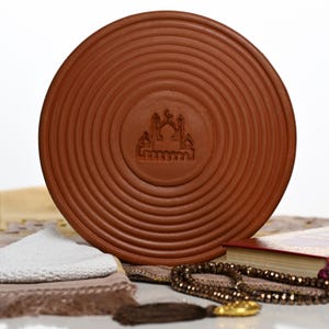 Tayammum Stone - Handmade from Pure Middle Eastern Red Clay Soil - Ideal for Elderly or Sick Loved Ones