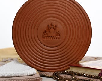 Tayammum Stone - Handmade from Pure Middle Eastern Red Clay Soil - Ideal for Elderly or Sick Loved Ones