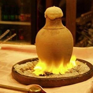 Authentieke handgemaakte Cappadocische Kebabpot - Set van 2 - Ontdek heerlijke primitieve slowcooking thuis!