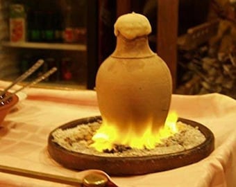 Auténtica olla para kebab de Capadocia hecha a mano (paquete de 2): ¡explore la deliciosa cocina lenta primitiva en casa!