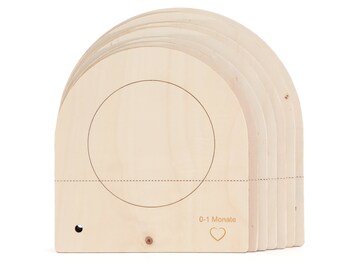 Mützenschablonen Baby- und Kleinkinderset, Schablone, Mütze, Strickschablone, Häkelschablone