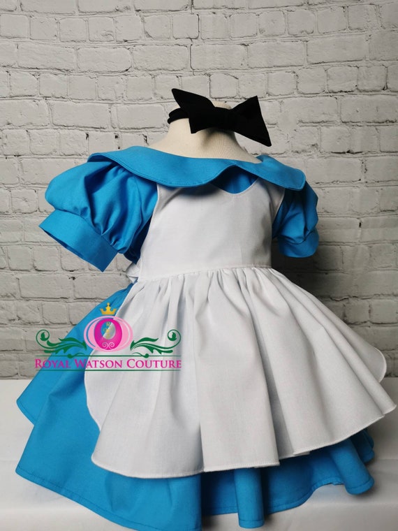 Alice in Wonderland Girls Dress Disney Dress Custom - Etsy