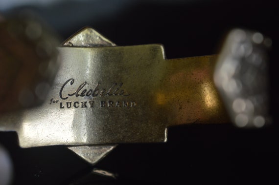 Vintage Cuff Bracelet - Lucky Brand Bracelet - Cl… - image 6