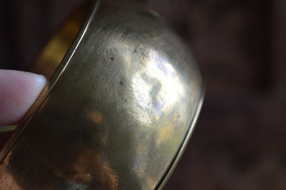 Copper Bangle Bracelet - Vintage Copper Bracelet … - image 7