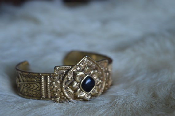 Vintage Cuff Bracelet - Lucky Brand Bracelet - Cl… - image 2