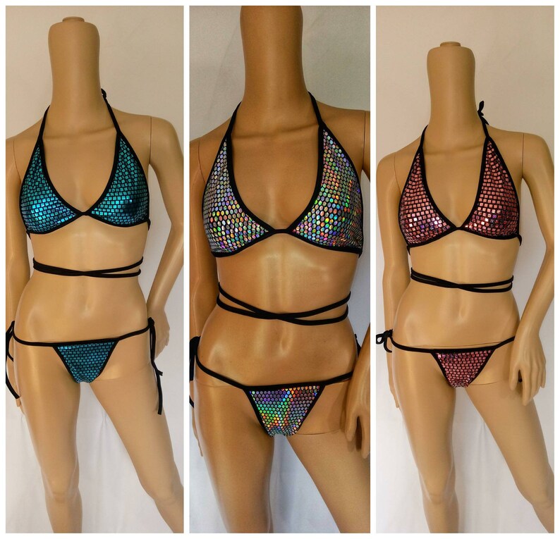 reflective bikini top