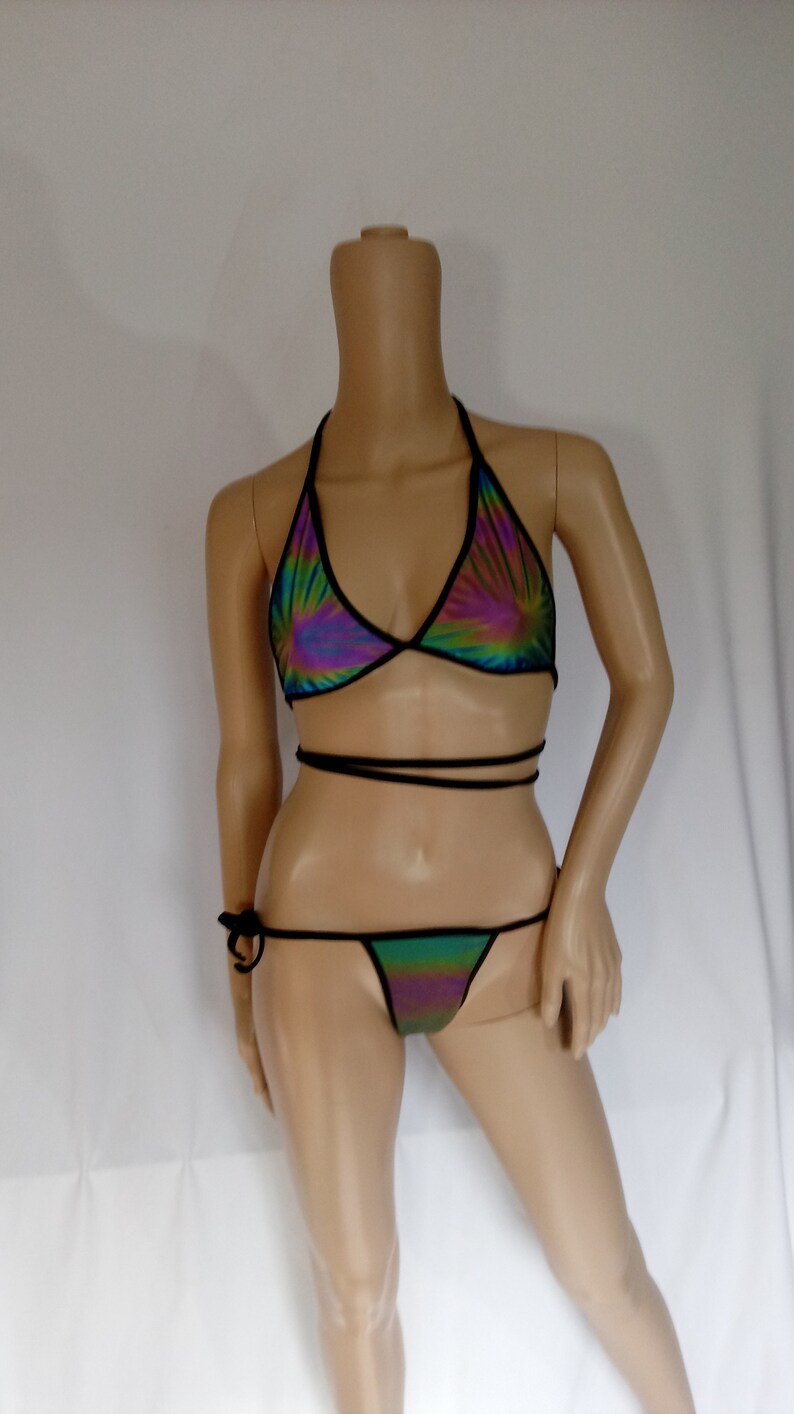 reflective bikini set