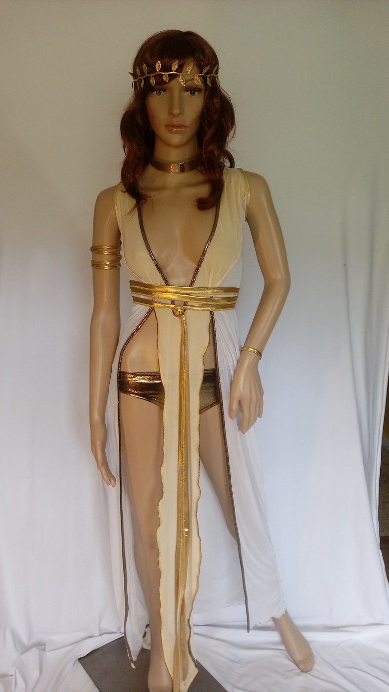 Aphrodite Greek Goddess gown