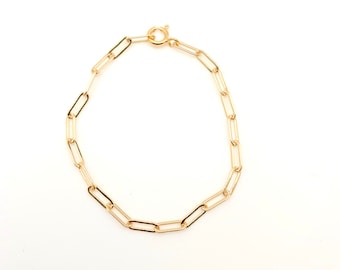 14 karat gold plated bracelet