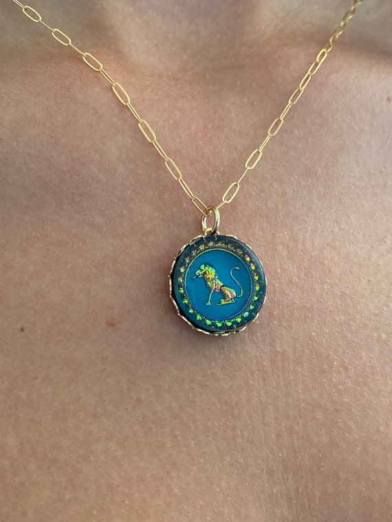 Collana Ciondolo Scorpione In Cristallo Vintage - Strass Punk Cz, Girocollo Con Barra T, Placcato Oro - Gioielli Per Donne E Ragazze, Lunghezza 45 Cm