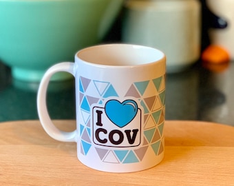 Coventry 'I LOVE COV' mug