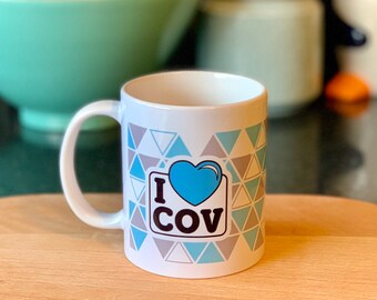 Coventry 'I LOVE COV' mug