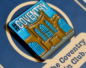 Coventry Cathedral Coventry pin badge