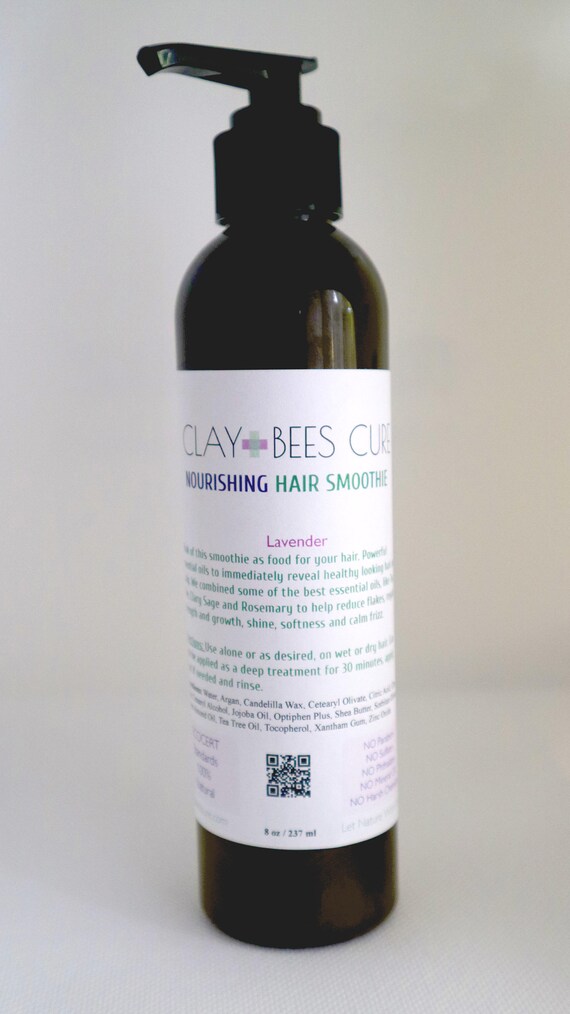Nourishing Hair Smoothie Vegan Etsy