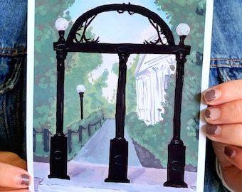 University of Georgia Arches print