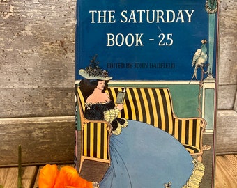 1965 Edition of "The Saturday"; Vintage Miscellany British Serial Annual Publication by John Hadfield; Hardback Vintage Book