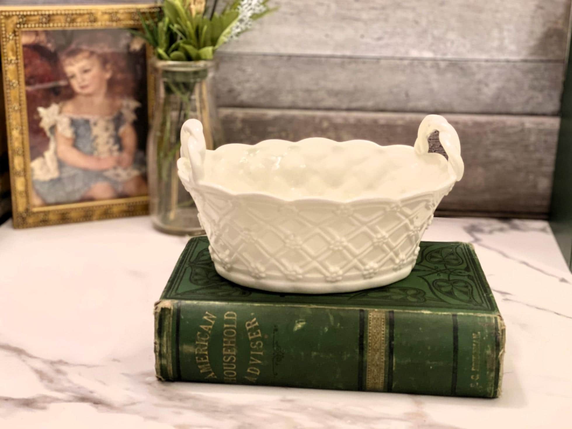 Porcelain Flower フローラルバスケット Porcelain Flower Basket - Etsy