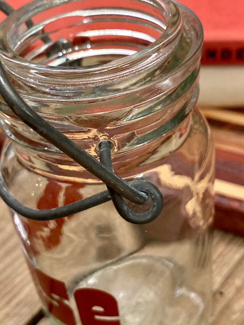 Vintage Glass Cheese Shaker Retro Parmesan Cheese Jar Cool Etsy