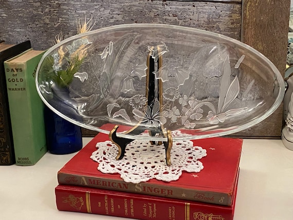 Large glass platter 2025