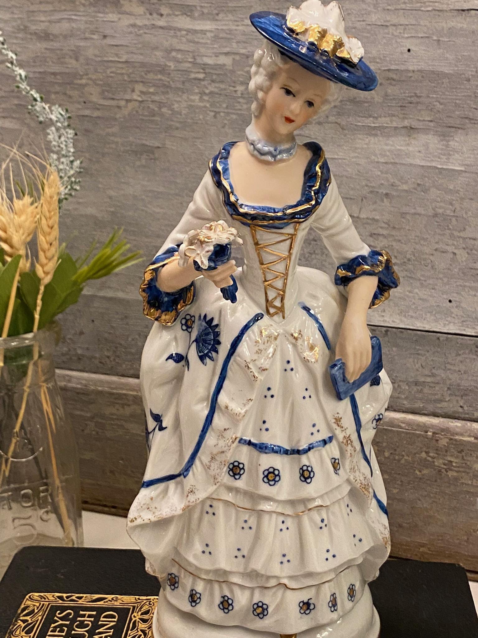 【ビンテージ　陶器】Norleans Japan アンティーク　バイオリニスト 楽天市場】アンティーク陶器置物 「バイオリニスト」Norleans