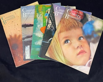 Lot of 5 Vintage Country Beautiful Magazines early 60s