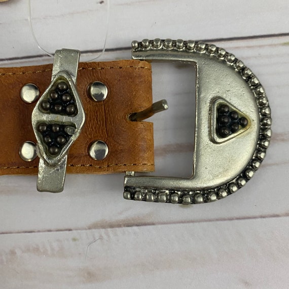 NWT Vintage DEB Fashion Leather Belt Boho 70s 80s… - image 4