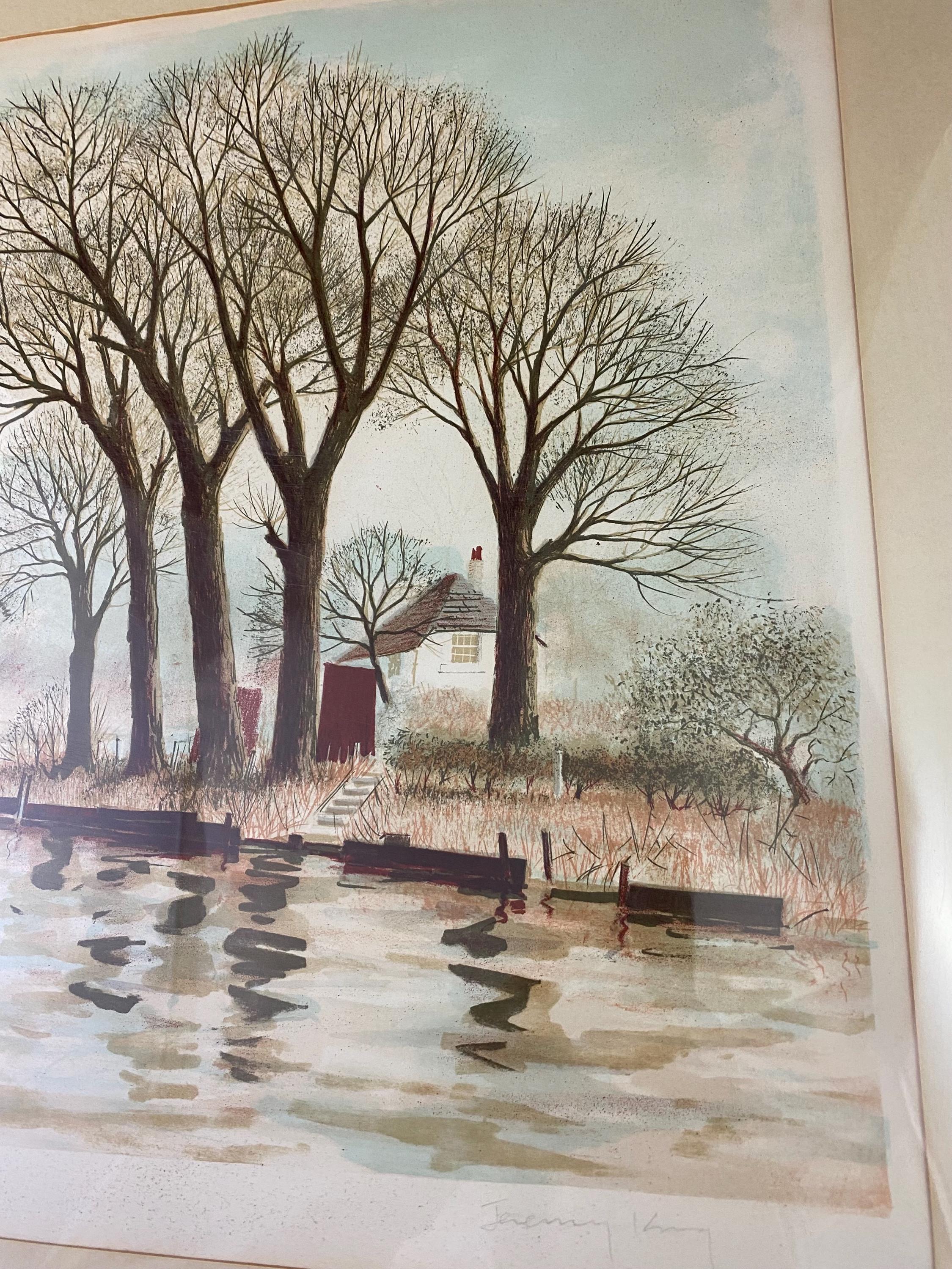 Jeremy King Signed and Numbered Litho Framed Art Print River - Etsy