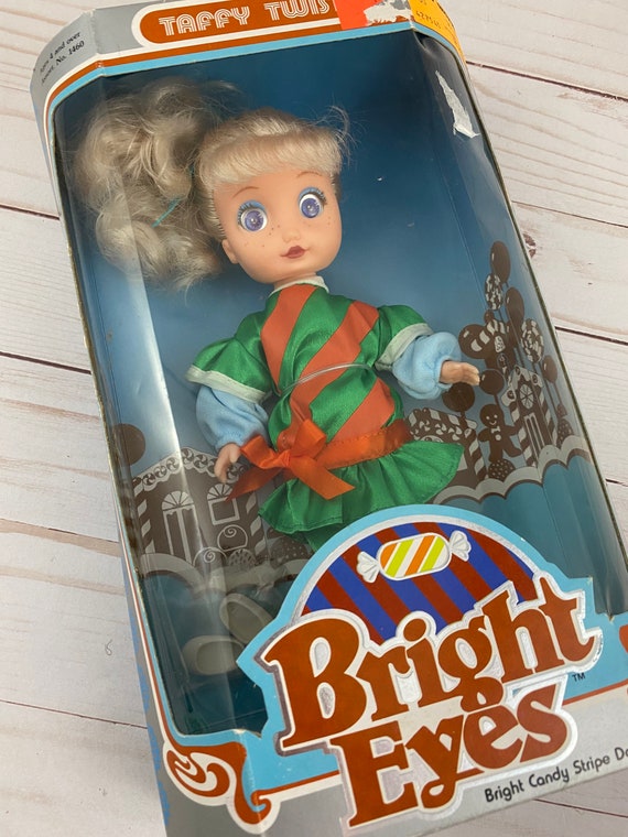 1989 Bright Eyes Taffy Twist Doll Vintage NIB Creata 80s Etsy