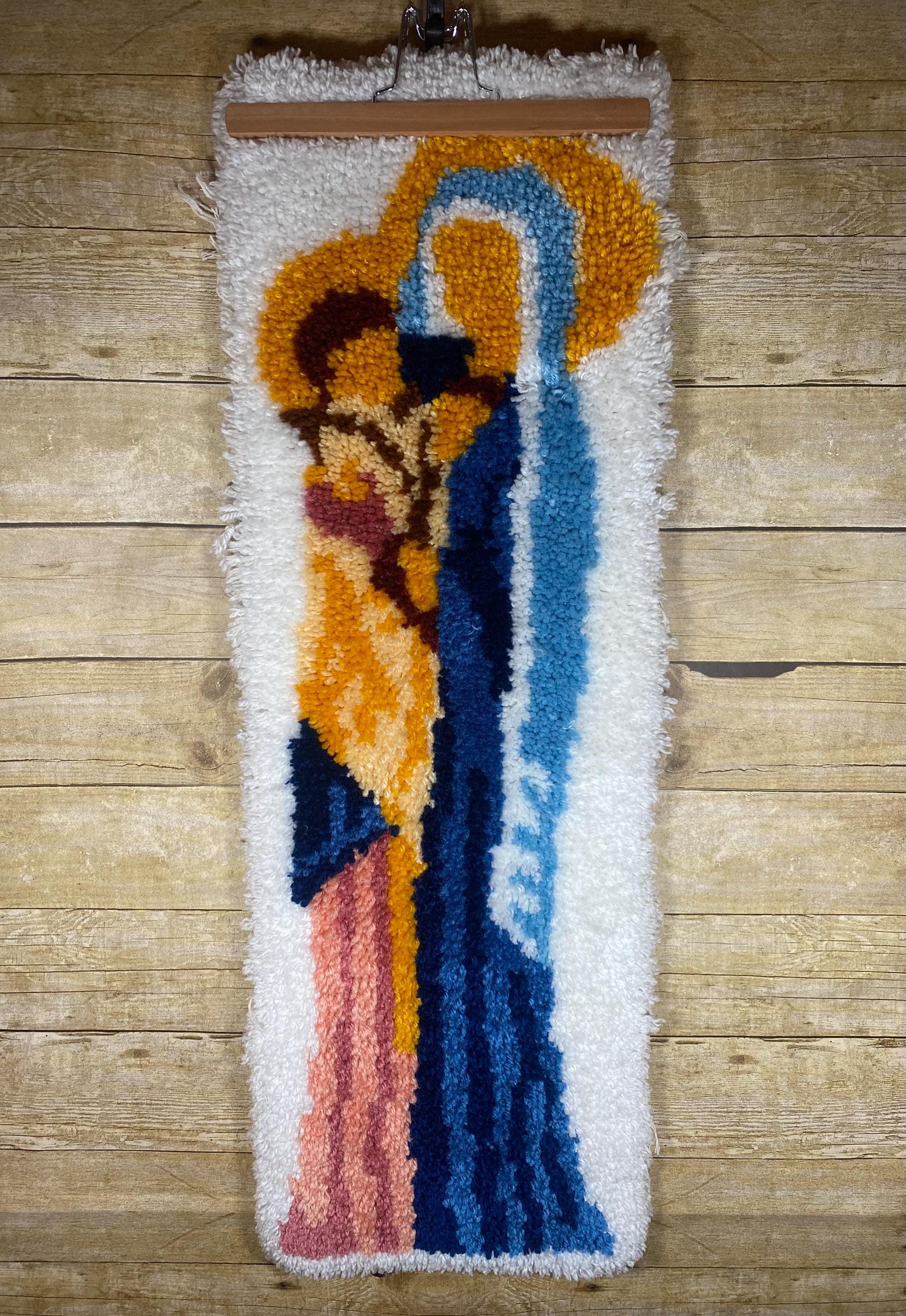 Vintage Jesus Rug - Etsy