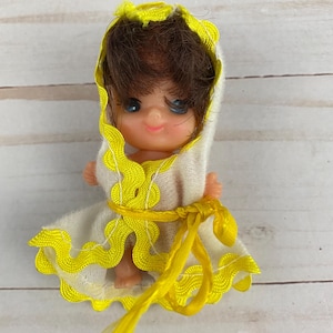 Vintage Mini Baby Doll 70s 80s Hong Kong 3&quot;