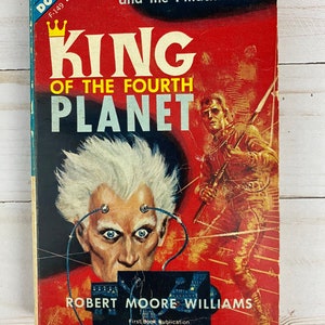 VTG Ace Double 1962 King of the Fourth Planet / Cosmic Checkmate Paperback Book