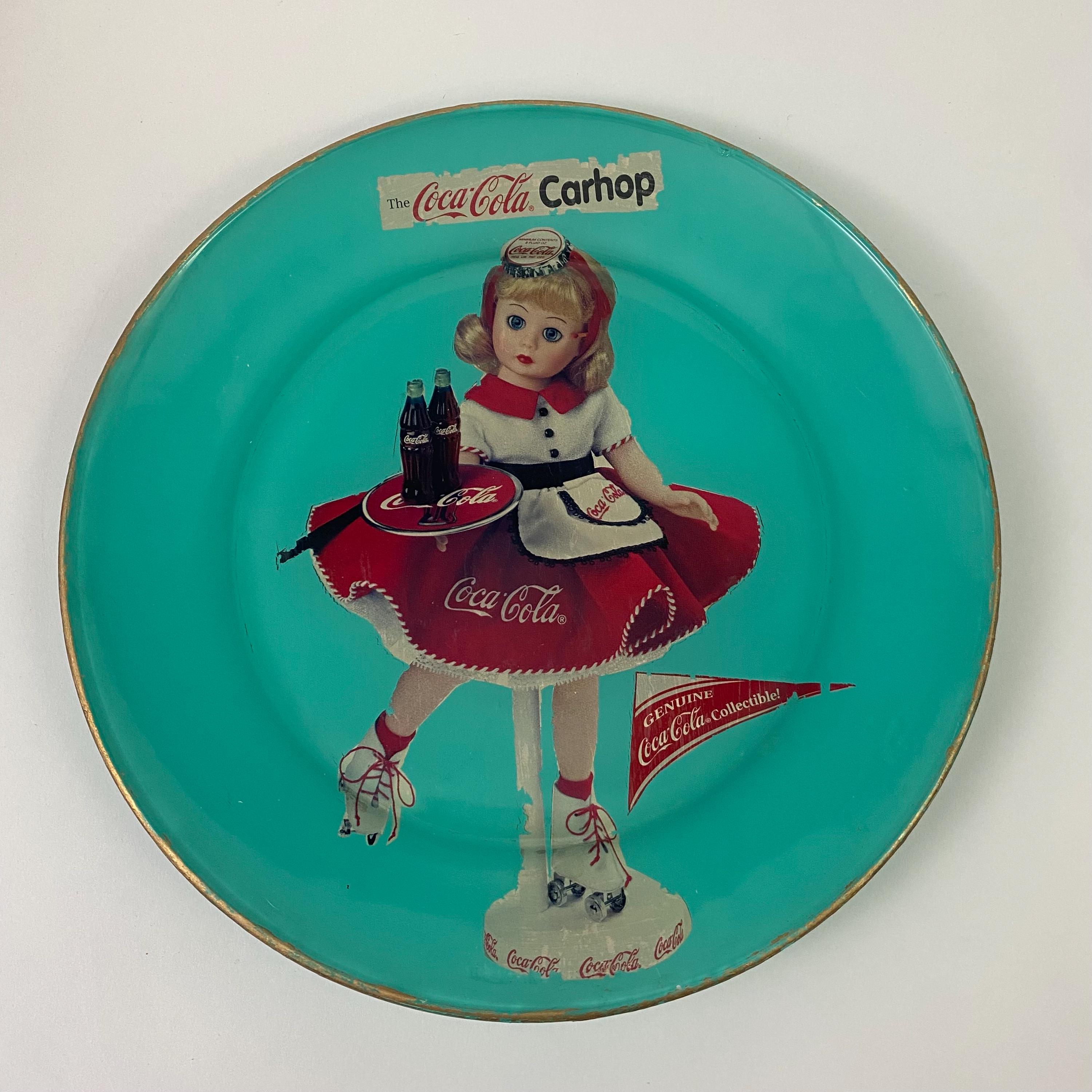 Coca Cola Glass Plate - Etsy